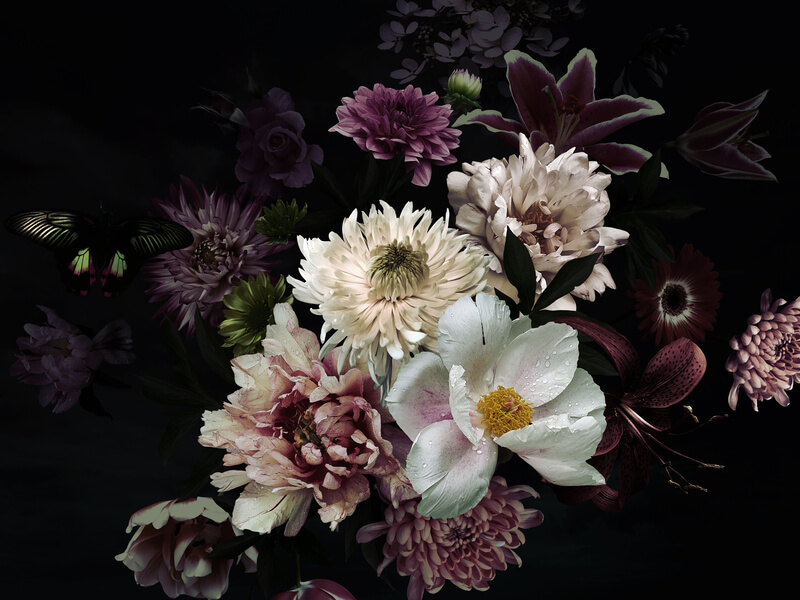 vintage-bloemen-boeket